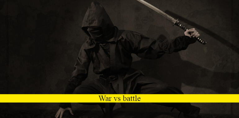 war vs battle