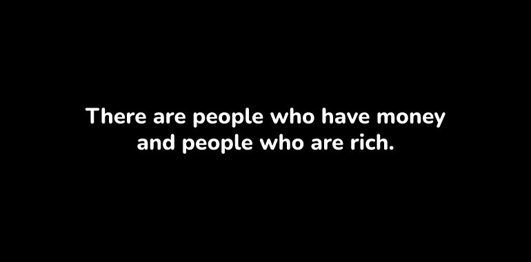 mental tricks the riches use in their life