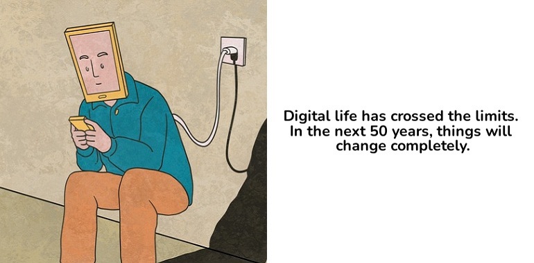 negative effects of internet and digital life addiction