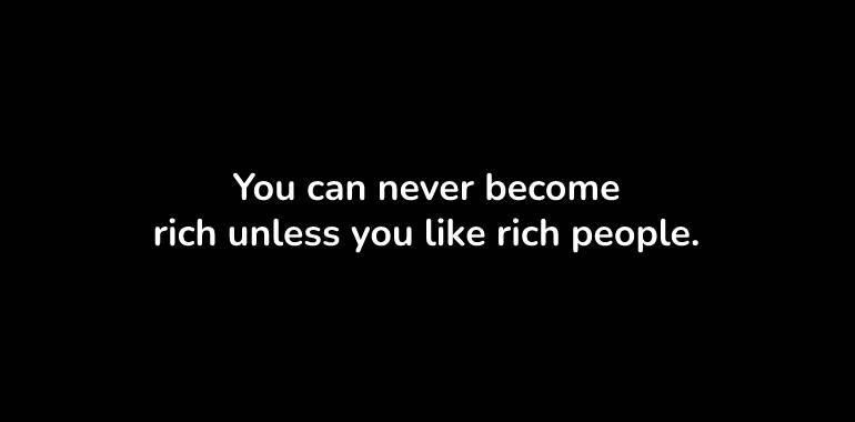 why are you poor? Why most people will not be rich in their life? Why are you not a millionaire?